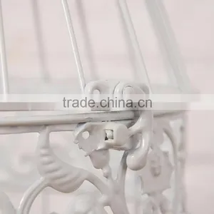 Metal White Wholesale Decorative Bird Cages Wedding thumbnail-5