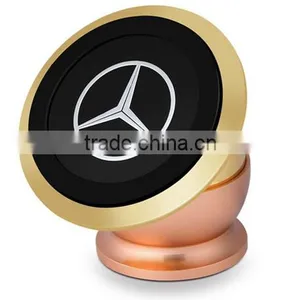 360 Degree Rotation Material Magnetic Mobile Phone Car Holde thumbnail-4