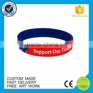 High Quality Printed Souvenir Football Silicone Bracelet thumbnail-5