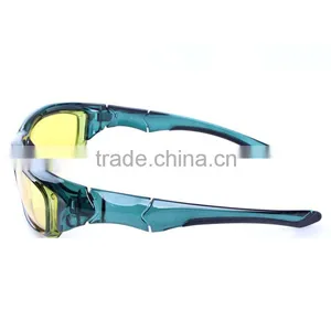Popular Wholesale Items Night Vision Glasses Blue Mirror Sunglasses thumbnail-3