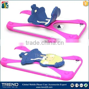 Best Selling Christmas Gifts 2016 Stand 3d Universal Silicone Bumper Case Fit for 1~7 Inches thumbnail-3