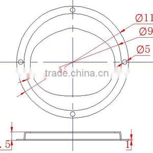 Led Glass Lens for Urban Road KC92-0 92mm thumbnail-6
