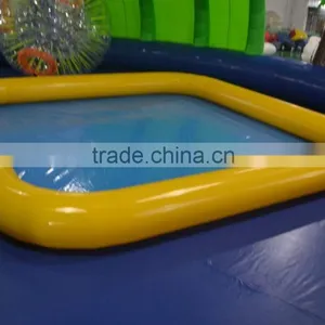 2016 Sunjoy Hot Sale Cheap PVC Inflatable Swimming Pool Water Games for Kids and Adults Outdoor for Sales thumbnail-4