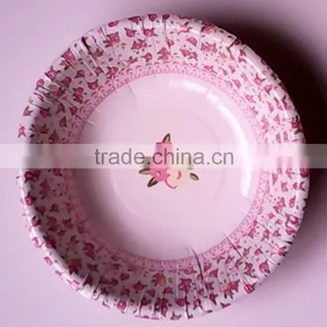 7" Disposable Logo Printing Rice Paper Water Bowlrice Paper Water Bowl thumbnail-3