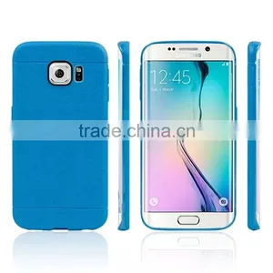 High Standard Custom Design TPU 6 Colors Unbreakable Honeycomb Finish Cell Phone Case Cover for Samsung Galaxy s6 / s6 Edge thumbnail-3