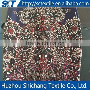 China Sale Fashion Individual Design Garment Use Woven Printed Linen Fabric thumbnail-1