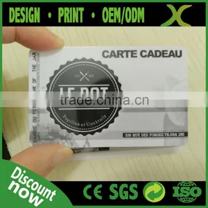 Free Design~~~!!! Best PVC Barcode Card/ PVC Barcode Member Card thumbnail-5