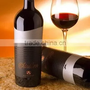 Gold Embossed Label Sticker, Metal Wine Sticker Label Famous Wine Label thumbnail-4