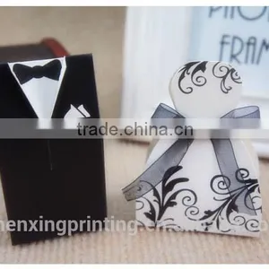 MOQ200sets Wedding Favor Candy Boxes Christmas Gift Box Party Wedding Favor Box Paper Mini Gift Boxes thumbnail-2