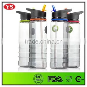 24 oz Bpa Free Single Wall Hot Sale Plastic Camping Bottle thumbnail-1