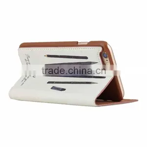 Wholesale Shenzhen Factory 4.7 For Iphone Case 6 Leather Case,For Apple Iphone 6 Case Classic Genuine Wallet thumbnail-1
