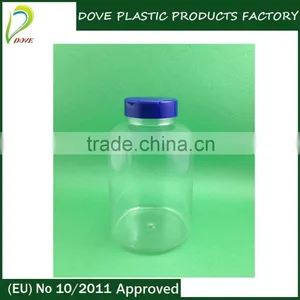 500ml Clear Plastic Container 500ml Plastic Drug Container 500ml Plastic Container With Flip Lid thumbnail-1