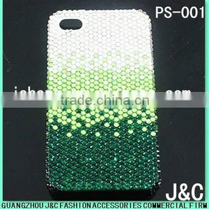 Cell Phone Rhinestone Colorful Changable Case for IP 4S thumbnail-1