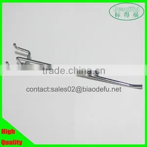 Chrome Metal Hook for Pegboard thumbnail-1