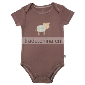 SI Romper Plain Baby,Carter's Baby Body Suits Open Stitch,Wholesale Baby Rompers Onesies Suits thumbnail-4