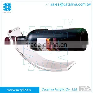 ACRYLIC MIRROR WINE HOLDER WINE RACK thumbnail-3