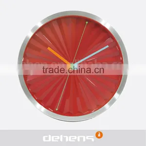 DEHENG 12 Inch Metal Wall Clock With 3D Dial thumbnail-5