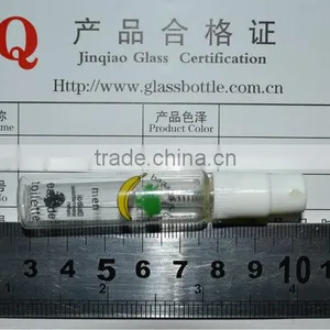 High White Tube Glass Bottle/Mini Glass Perfume Bottle 15ml American Market thumbnail-2