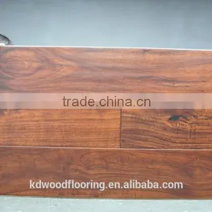 Small Leaf Acacia Walnut Color Wood Flooring thumbnail-5