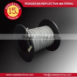 0.5mm Width Double Sided High Visibility Reflective Sewing Thread thumbnail-4