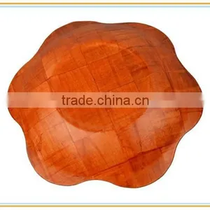 Wooden Sunflower Chocolate Display Large Bowl thumbnail-2