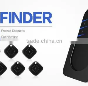 Small Key Finder Easy to Install Black Color 100mfit USB Charging Interface Bluetooth Key Finder Smart Key Finder thumbnail-1