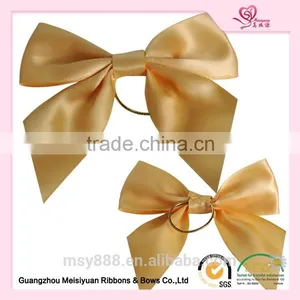 Hair Wraps Polyester Ribbon Wedding Decoration Party Decorative Bows Fabric Pull Bows for Sale thumbnail-1