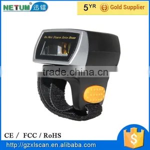 R1 1D Mini Bluetooth Ring Android Barcode Reader thumbnail-1
