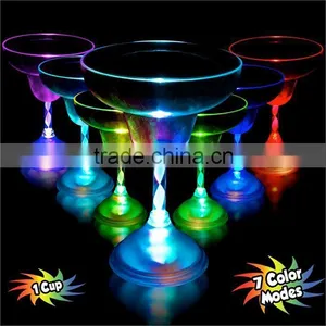 Plastic High Quality Led Margarita Glass and Led Light up Drink Glasses thumbnail-1