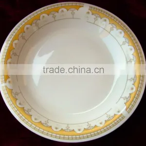 Cheap 9.25 Omega Plate/high Quality 9.25 Omega Deep Plate/Wholesale Personalized Porcelain Soup Plates thumbnail-3