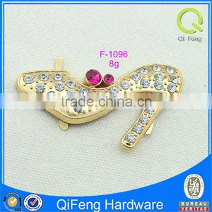 F-1096 Newest Fashion Shoes Ornament With Rhinestone thumbnail-1