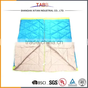 Portable Camping Outdoor 100% Cotton Flannel Sleeping Bag thumbnail-4