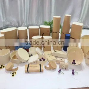 Unfinished Simple Wooden Box thumbnail-1