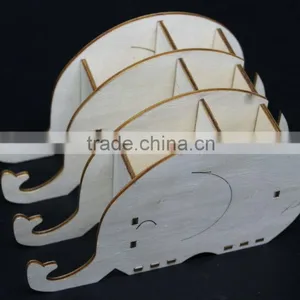 Environmental Plywood Pencil Holder ,pencil Vase for Kids,cute Animal Plywood Pencil Holder thumbnail-3