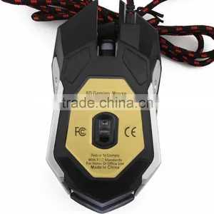 666 pc Mouse Gaming Man Play Game Mouse 2.4g thumbnail-4