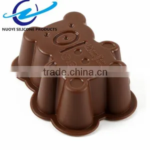 Bear Shape Silicone Cup Cake Stand thumbnail-1