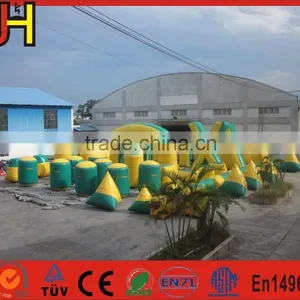Export Market Top Quality Customized 46 PCS Laser Tag Inflatable Laser Maze For Sale thumbnail-4