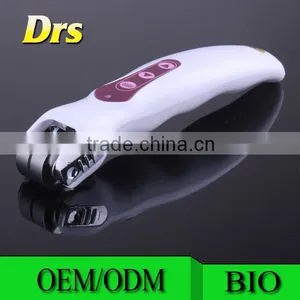 LED Vibrating Derma MicroNeedle Roller Hair Loss Home Skin Care Acne Wrinkles Microneedles thumbnail-4