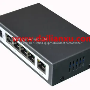 4channels 10/100M/1000M Gigabit POE Switch 5ports Gigabit POE Ethernet Switch 48VDC 24VDC thumbnail-3