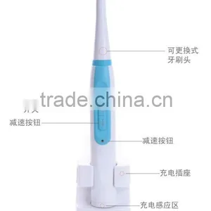Sonic Electric Toothbrush Adult Child Wireless Inductive Charge Automatic Toothbrush DL-108 thumbnail-5