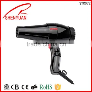 Professional Long-life AC Motor Super Ultra Quiet Hair Dryer & Accessories With Ionic Function for Salon thumbnail-1