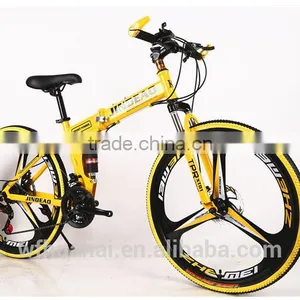 Customed Cheap Wholesale Chain Link Alloy Wheel 27 Speed Bicycle thumbnail-1