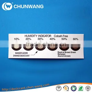 RoHS OEM Free Sample 6 Dots Humidity Indicator Sheet thumbnail-2