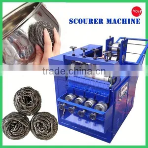 High Quality Stainless Steel Pan Scourer Machine in China thumbnail-1