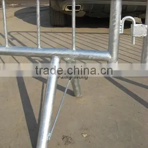 Hot Dipped Galvanized Crowd Control Barrier Queue Control Barrier thumbnail-4