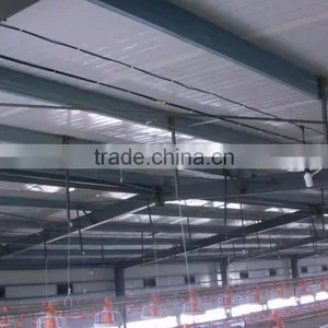 Steel Frame Type and Steel Material Metal Poultry Shed/galvanized Chicken Equipments Shed /chicken House Shed thumbnail-3