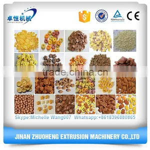 Full Automatic Corn Flakes Processing Line/crispy Corn Flakes Making Machine thumbnail-3