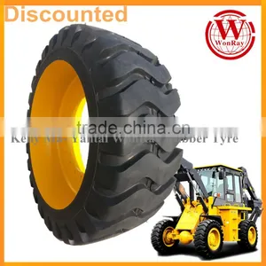 China Cheap Front Wheel Loader Parts Otr Solid Tires 23.5-25 17.5r25 23.5x25 for Sale thumbnail-1