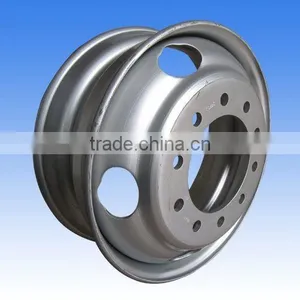Tubeless Wheels Truck Wheel Rim 16-20 Inch 22.5 Inch thumbnail-1