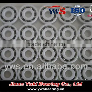 1621 Stainless Steel Ball Plastic Cage Bearing Plastic POM Rings thumbnail-1